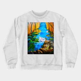 Lotus Pond 11 Crewneck Sweatshirt